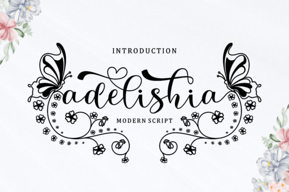 Adelishia Script: A Digital Typeface for Modern Web Design