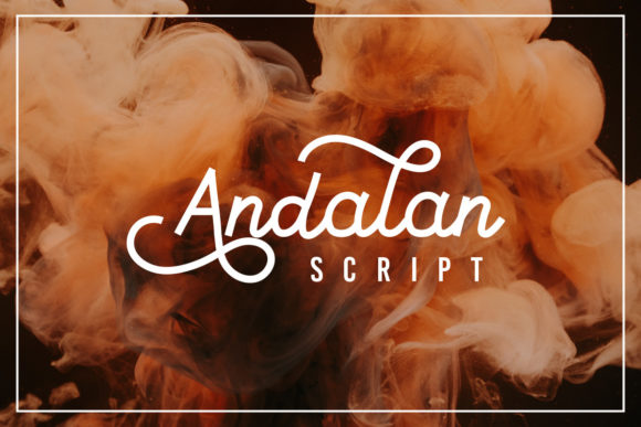 Andalan Script: A Vintage Handwritten Font for Web Design