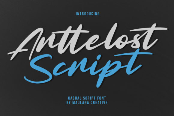 Arttelost Script: A Modern Typeface for Web Design