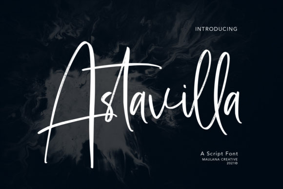 Astavilla Script: A Typeface for Polished Branding