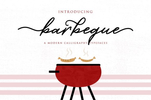 Barbeque Script: A Delicate Typeface for Elegant Brands