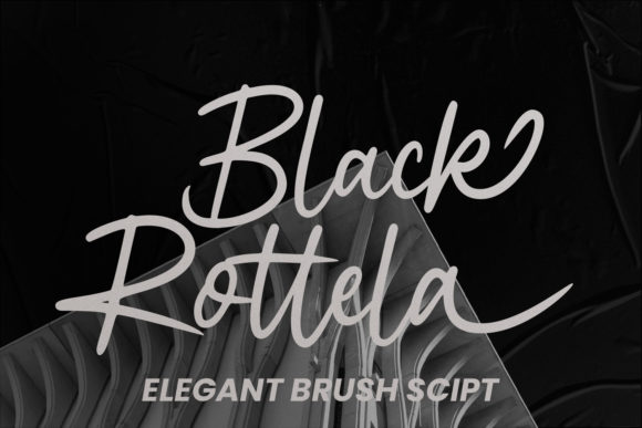 Black Rotela Script: A Playful Typeface for Campaigns