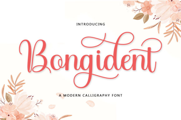 Bongident Script: A Playful Typeface for Modern Brands