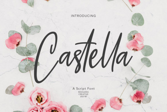 Castella Script: A Relaxed Handwritten Typeface for Branding
