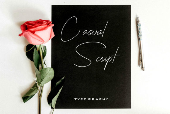 Casual Script: A Premium Font for Your Brand