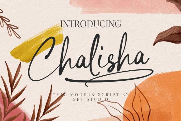 Chalisha Script: A Dainty Handwritten Font for Makers