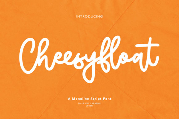 Cheesyfloat Script: A Whimsical Typeface for Branding