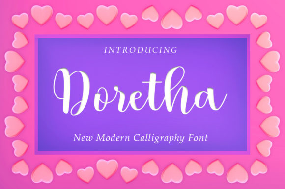 Doretha Script: A Luxury Calligraphy Typeface Review