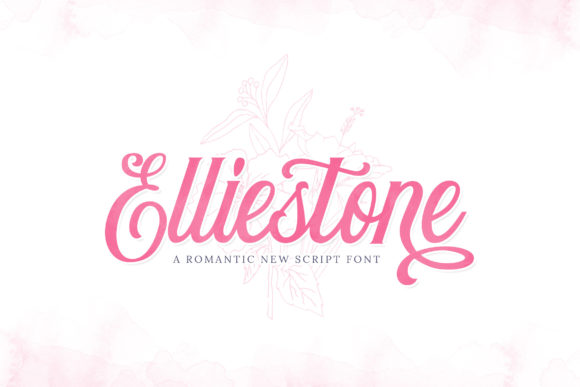 Elliestone Script: A Refined Typeface for Editorial Design