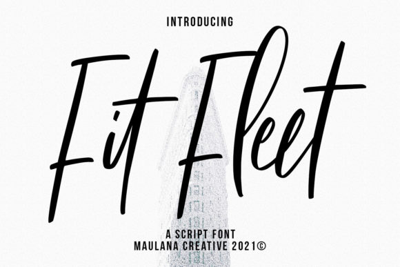 Fit Fleet Script: A Typeface for Clear Campaigns