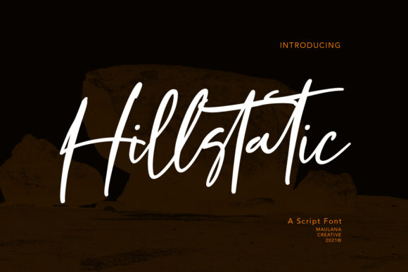 Hillstatic Script: A Relaxed Typeface for Modern Brands
