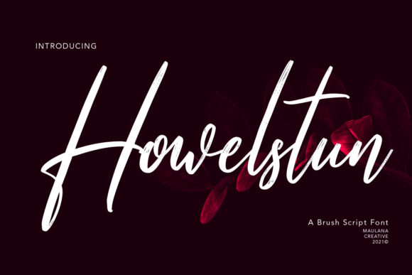 Howelstun Script: A Fluid Typeface for Modern Web Design
