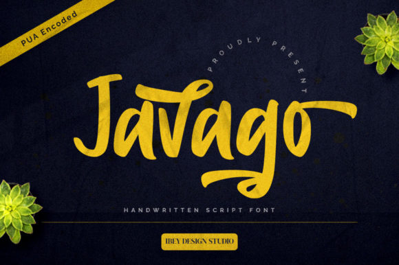 Javago Script: The Perfect Handwritten Font for Crafters