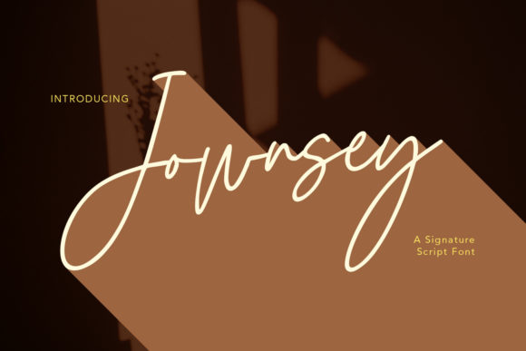 Jownsey Script: A Refined Typeface for Editorial Design
