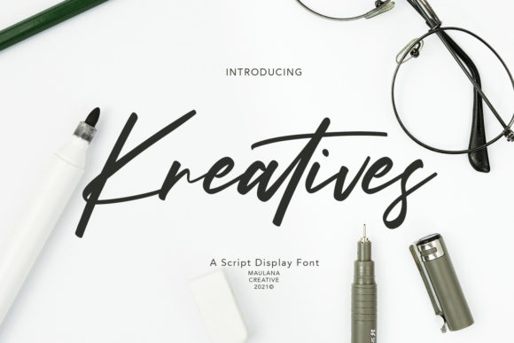 Kreatives Script: The Handwritten Font That Elevates Campaigns