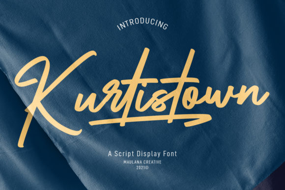 Kurtistown Script: A Playful Typeface for Digital Charm
