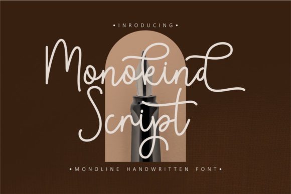 Monokind Script: A Handwritten Font for Editorial Calm