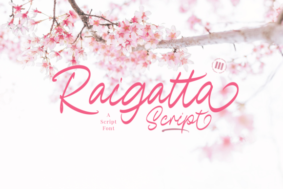 Raigatta Script: A Handwritten Font for Bold Campaigns
