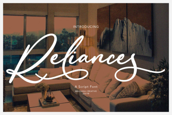 Reliances Script: A Premium Handwritten Font for Web Design