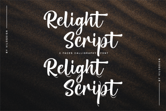 Relight Script: A Whimsical Typeface for Modern Brands