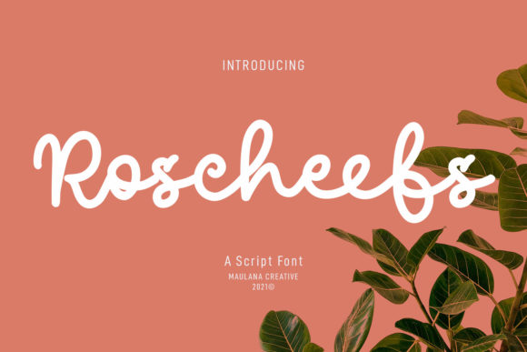 Roscheefs Script: A Typeface for Polished Brands