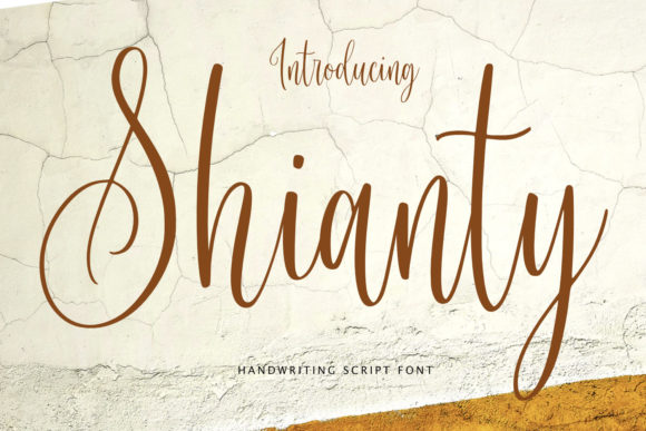Shianty Script: A Delicate Typeface for Makers